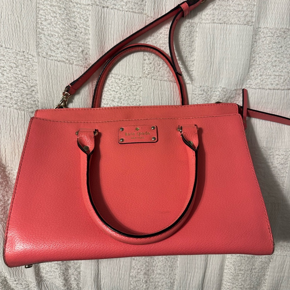Kate Spade Coral Satchel Bag